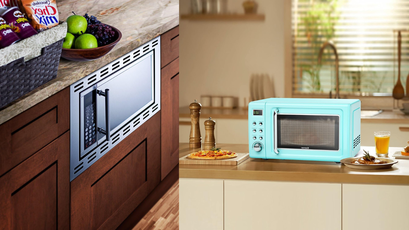 countertop microwaves or built-in